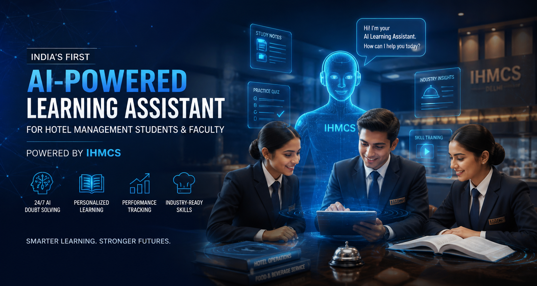 AI-Powered Learning Assistant for Hotel Management Students - IHMCS Delhi NCR