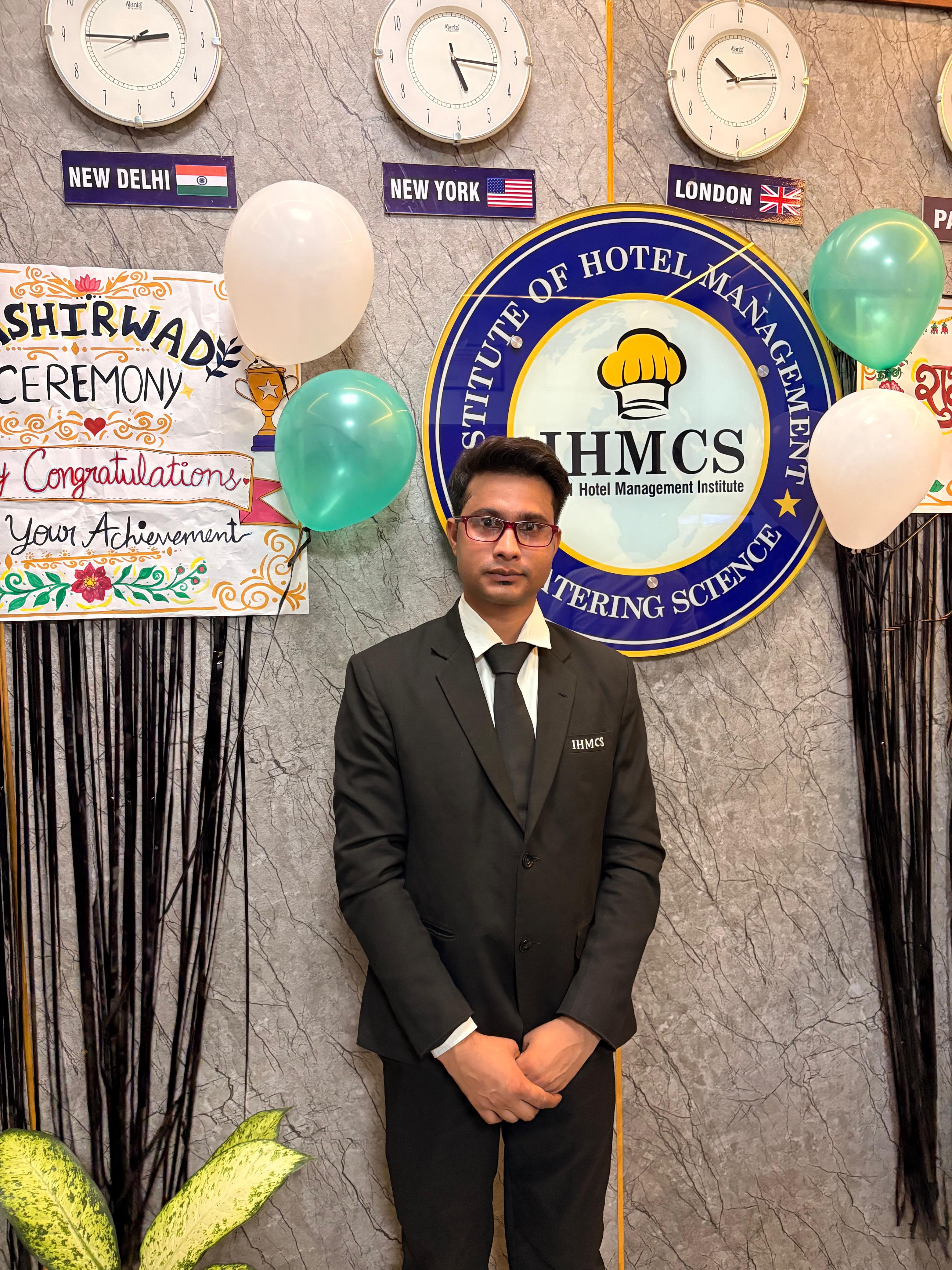 Mr. Suraj Kumar placed at The Lalit
