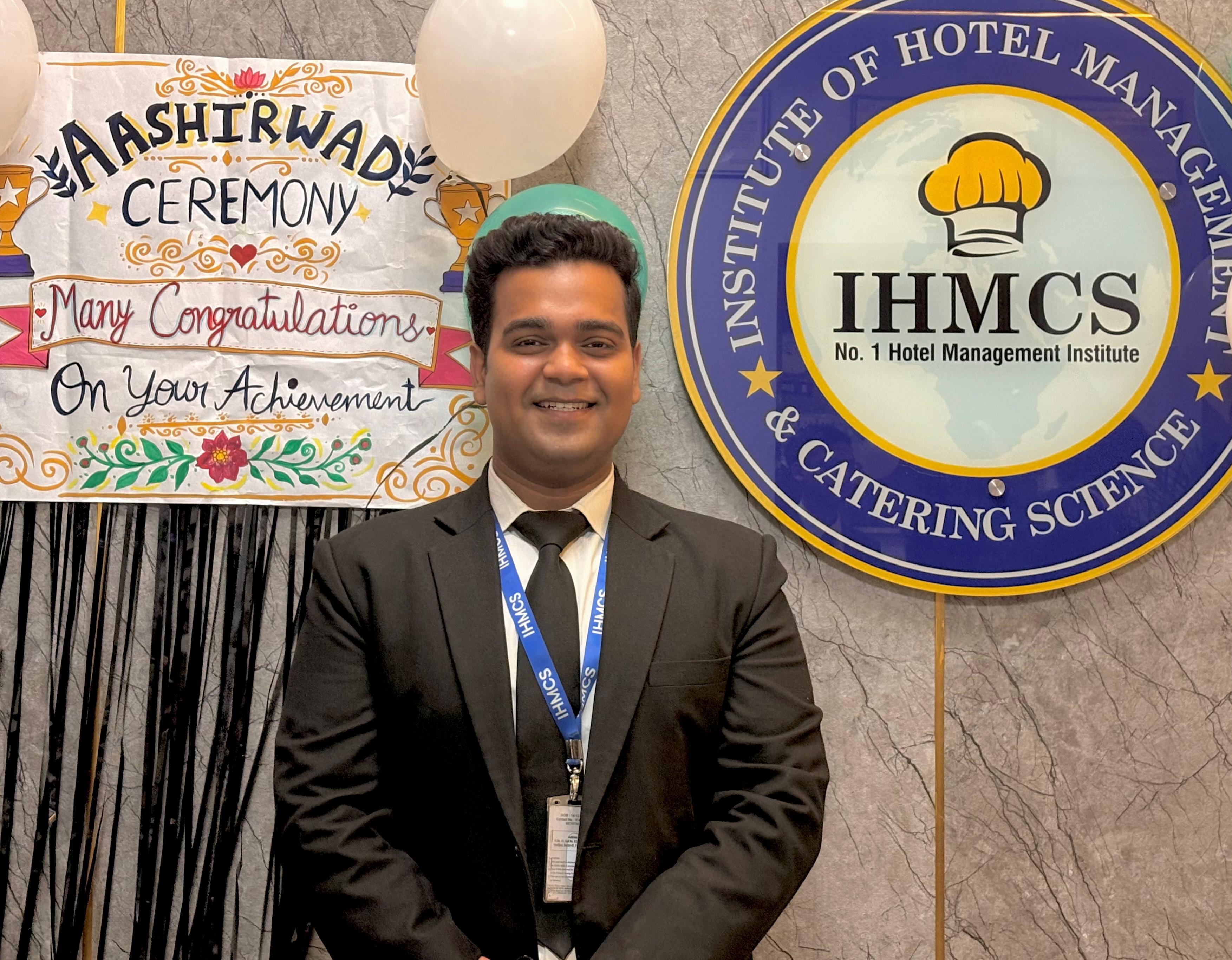 Mr. Utsav placed at ICS